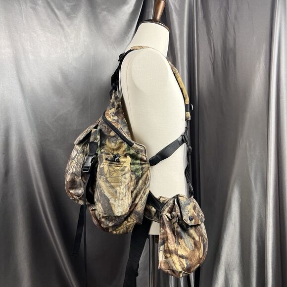 Y2K Cabela's Super Tat'r 3 Tactical Turkey Vest XL/2XL Realtree Camouflage Hunt - Picture 5 of 17